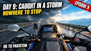 UK to Pakistan by Motorcycle Ep. 9 | Thunderstorm, Border Crossing & Mostar | Day 9