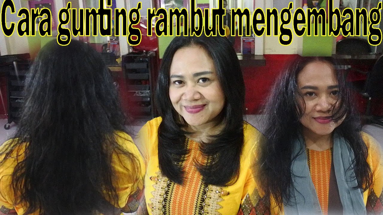  Rambut  Mengembang  dan  Cara Mengguntingnya YouTube