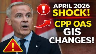 Celebrity 🔥 April 2026: 3 Major Changes to CPP, OAS & GIS Every Canadian Senior Must Know! Wealth