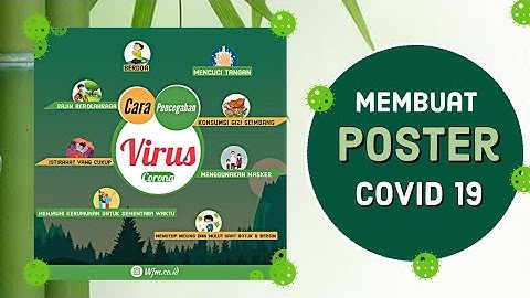 Tutorial Membuat Poster Pencegahan Covid-19 di Android |#Simpel Tapi Keren