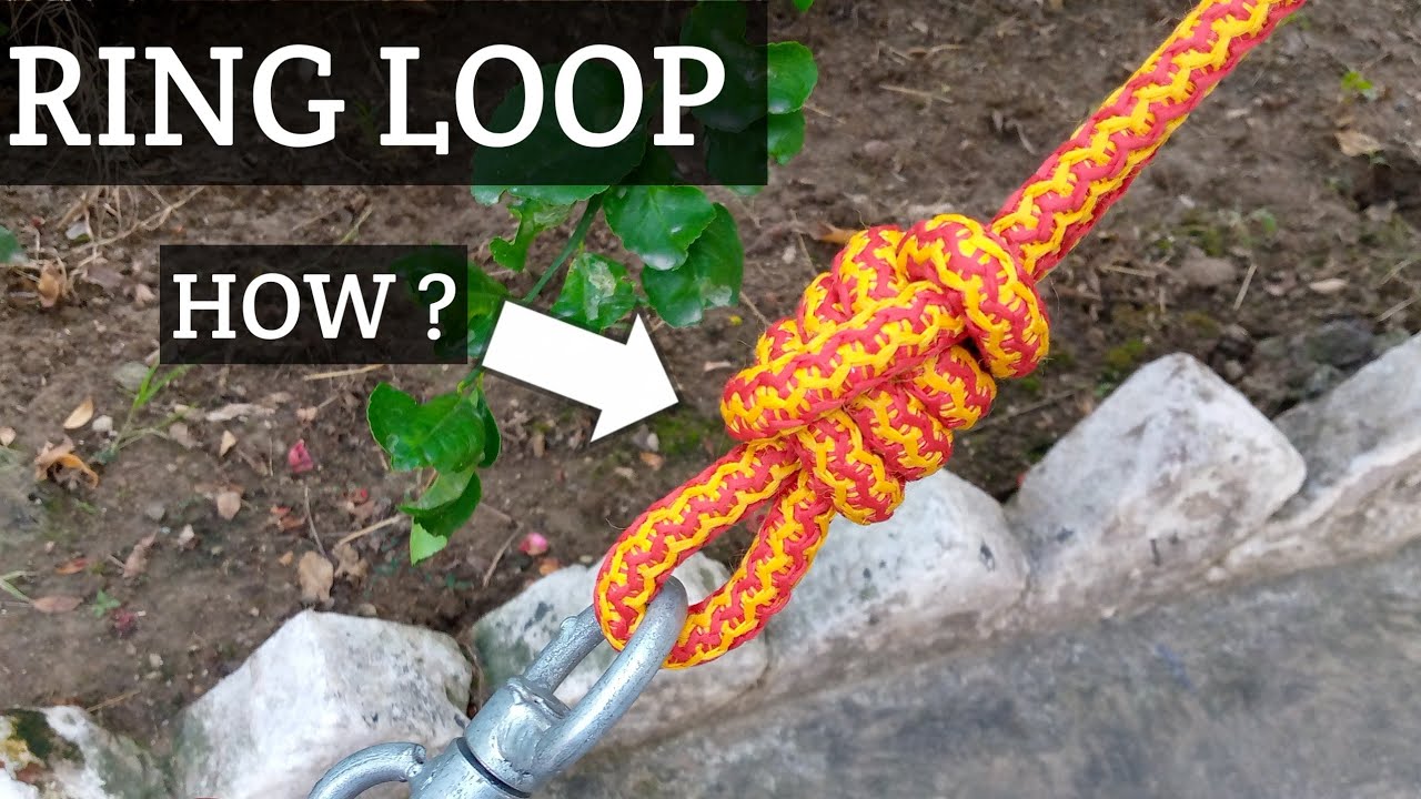 strong ring loop knot #how #knots#loop - YouTube