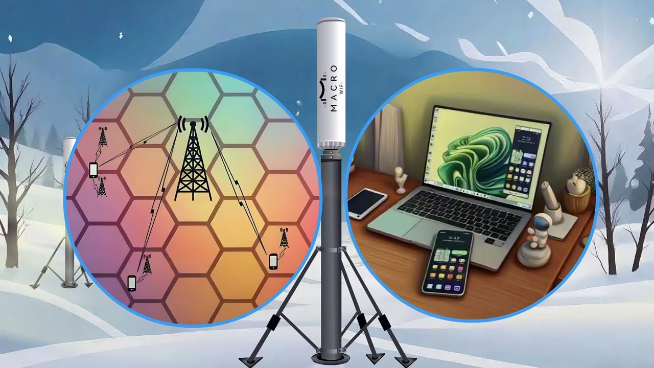 Tongyu communication using MacroWiFi outdoor wireless network solutions to break the limits of space