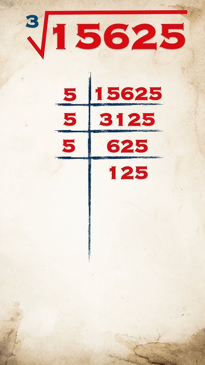 Cube Root Of 15625 15625 Ka Ghanmul publicmaths shorts cuberoot cube-root-of-15625-15625-ka-ghanmul-publicmaths-shorts-cuberoot