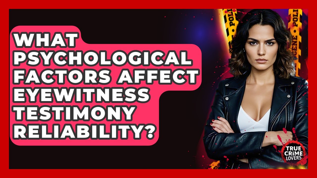 What Psychological Factors Affect Eyewitness Testimony Reliability? - True Crime Lovers