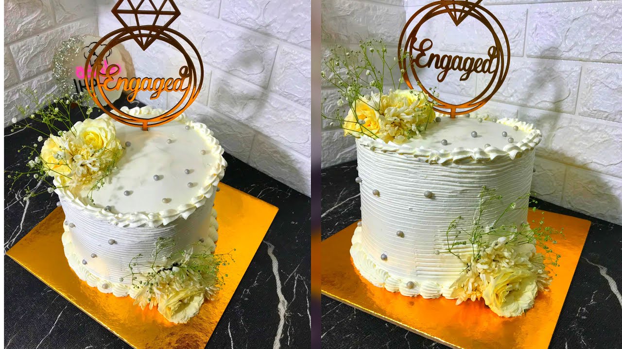 أسهل تورته لكل ست بيت ممكن تجربوها بكل خطواتها (اسبونج،كريمه،تزيين)