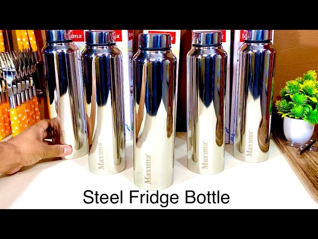 Steel Fridge Bottle Review, Maxima Steel bottle