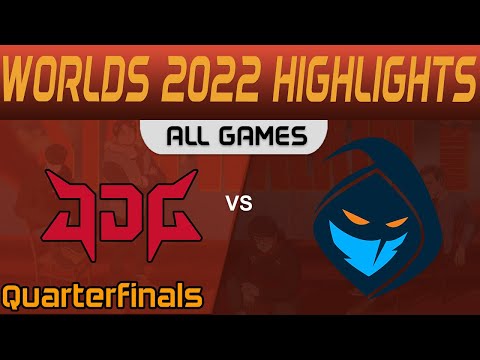 JDG vs RGE Highlights ALL GAMES Quarterfinals Worlds 2022 JD Gaming vs Rogue by Onivia