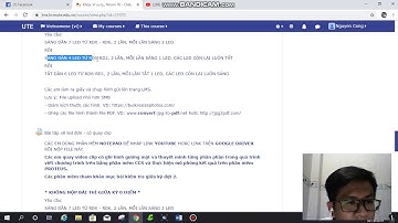 Vi Xử Lí: Bài tập về led đơn