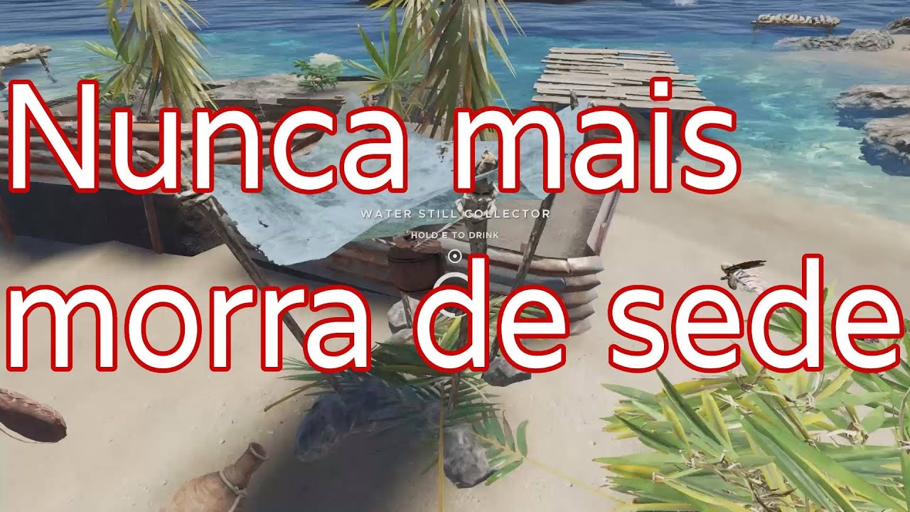 Stranded Deep: Como Conseguir Água para beber