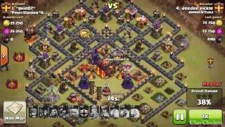 Gowipe Failed Attack On Max Town Hall 10 - Clash Of Clans