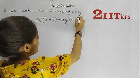 Factorisation Exercise 4.2 Q11 | Class 9 Maths ICSE | ML Aggarwal Solutions