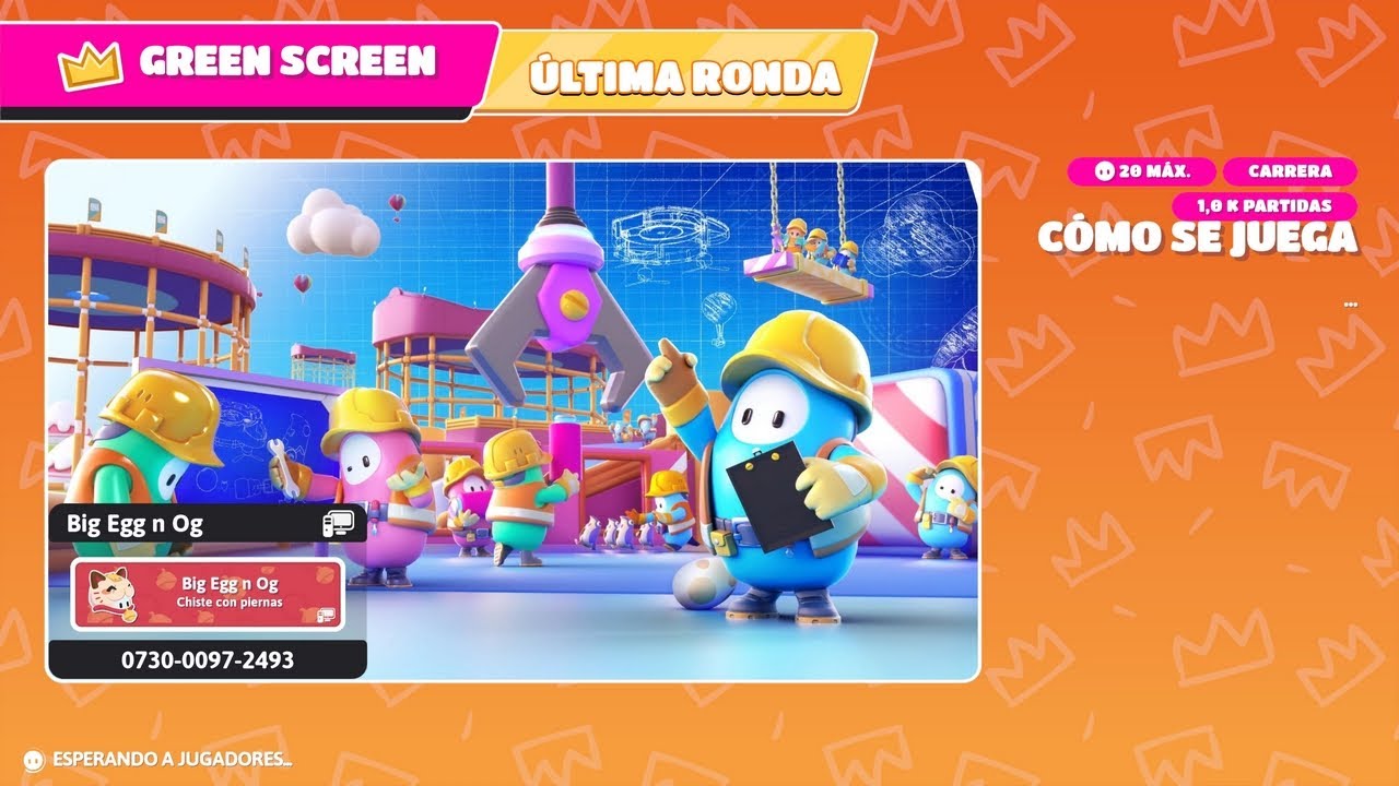 GREEN SCREEN - DESCUBRIMIENTO (BETA) - Fall Guys