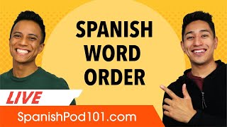 Grammar: Spanish Word Order