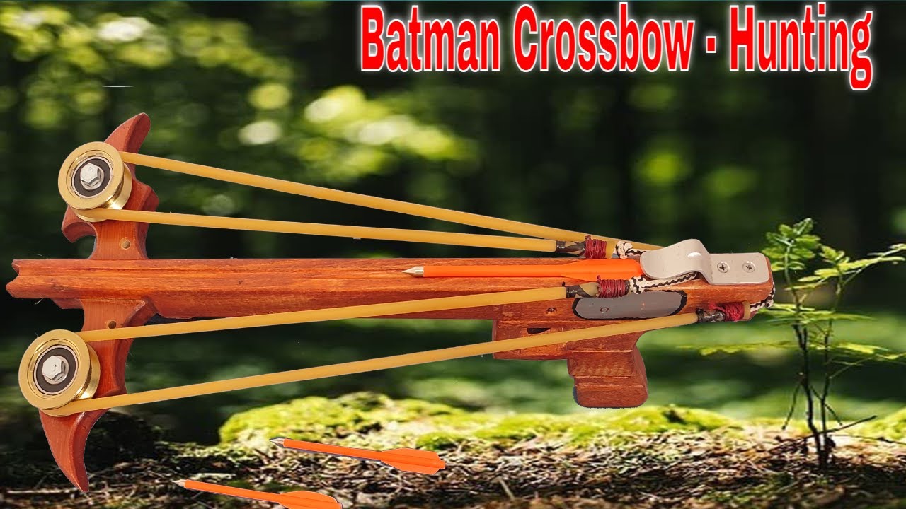 Slingshot. How to make (Diy) Powerful Hunting Slingshot Crossbow