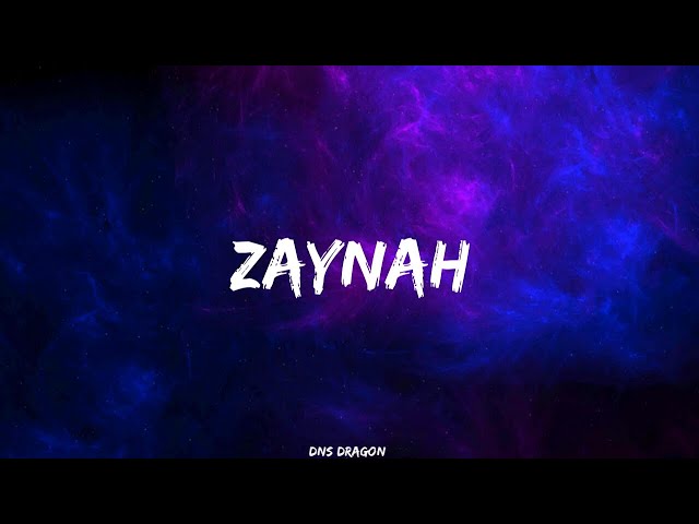 Kate Linn - Zaynah feat.Chris Thrace Blacksreen Lyrics #katelinn