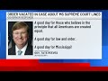 Fifth Circuit vacates order requiring state to redraw Supreme Court lines