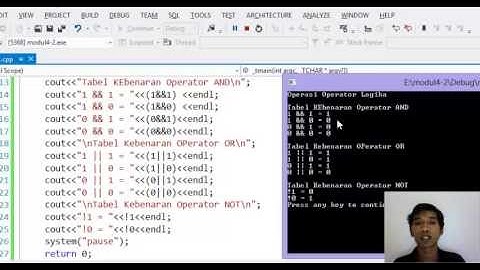 Modul4.2-Operator Logika pada c++