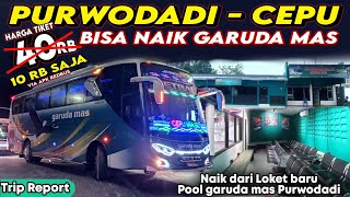 TERNYATA BISA NAIK JARAK PENDEK | Trip garuda mas Purwodadi - Cepu, Bus nyaman harga ekonomis screenshot 4