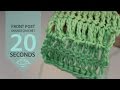 Learn to front post double crochet (fpdc) [Quick Crochet]