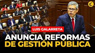 Premier Galarreta presenta ante el Congreso los 5 ejes del Gobierno de Keiko Fujimori | El Comercio