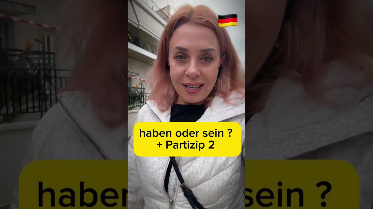 Perfekt Deutsch- немецкое прошедшее время Перфект 