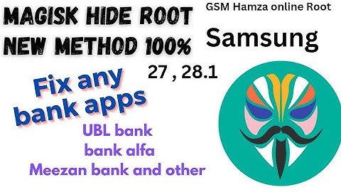 Magisk hide root fix bank apps | Android SafetyNet Fix new method 100% working 2025