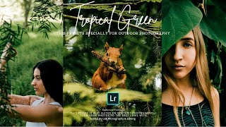 Tropical Green Preset - Nature Presets | Free Lightroom Presets XMP & DNG | Lightroom Tutorials screenshot 2