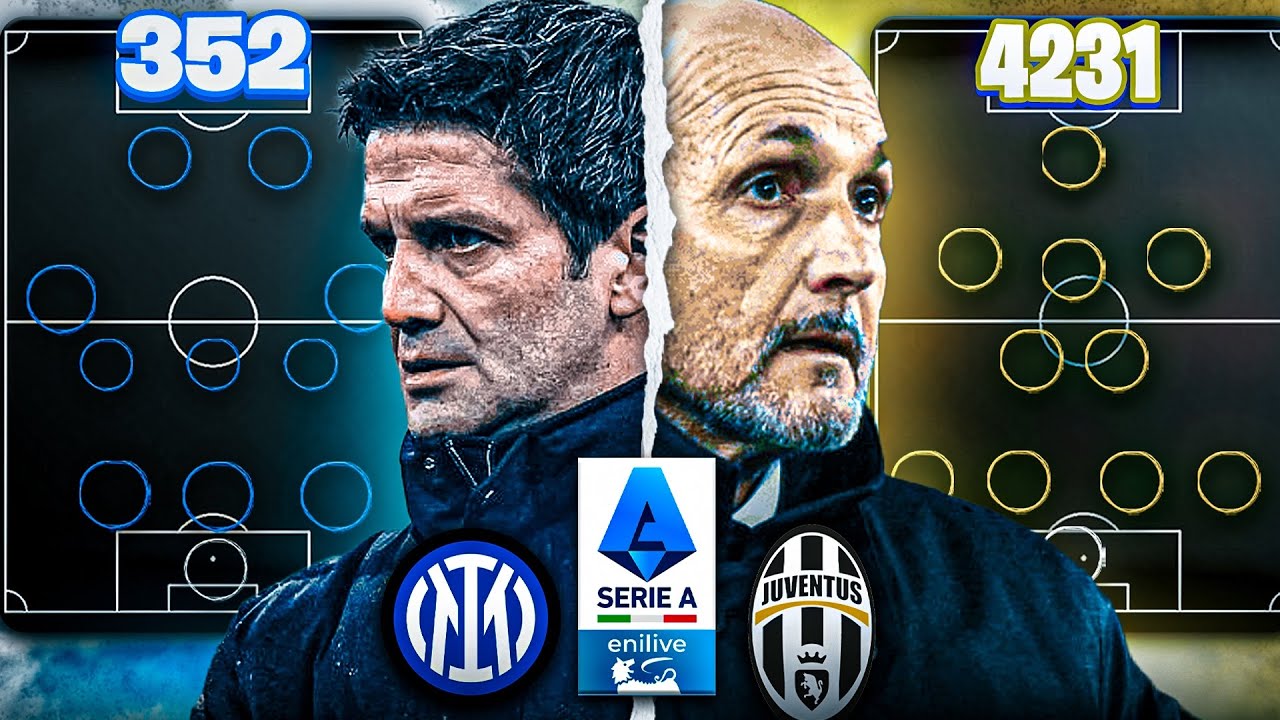 «Интер» — «Ювентус» 🔥 Тактический обзор | Расстановки, прессинг и ключевые противостояния