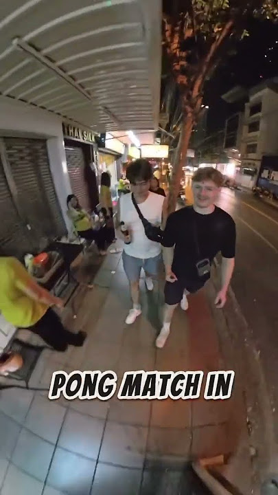PING PONG SHOW IN THAILAND