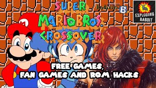 Free Games, Fan Games & Rom Hacks: Super Mario Bros. Crossover (Gameplay) screenshot 5