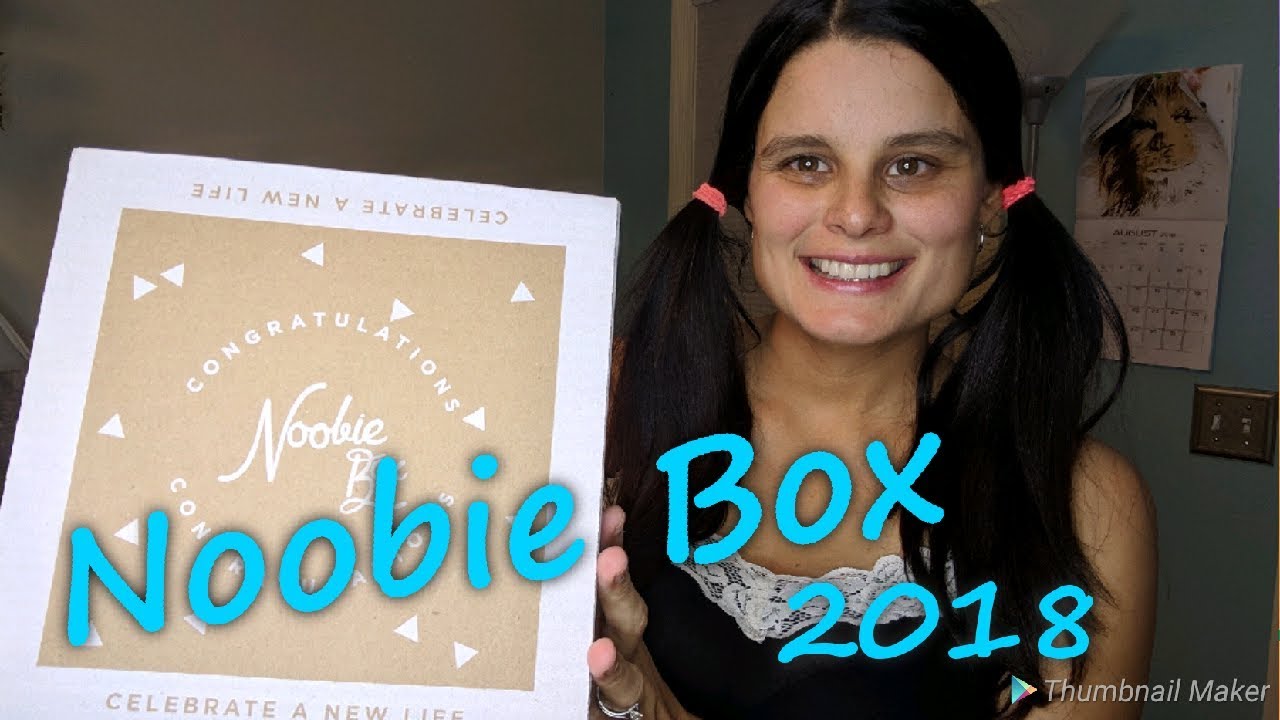FREE Noobie Pregnancy Box Unboxing! 2018 YouTube