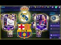 All time Barca x Real squad - Insane El Clasico 50 mil TOTY team upgrade + packluck | FIFA Mobile 21