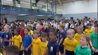 Warwick Academy Students Perform 'Hail To Bermuda', May 23 2023