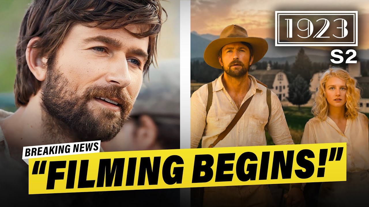 Brandon Sklenar Announces 1923 Season 2 Return! - YouTube