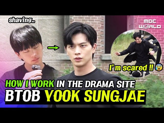 [C.C.] Screaming out the words in his heart during the shoot #BTOB #YOOKSUNGJAE class=