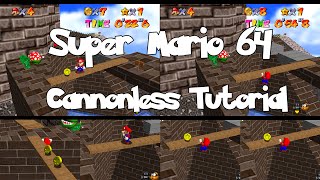 Super Mario 64 - Cannonless Tutorial and Montage