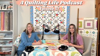 Episode 57: Staying Motivated to Quilt, Plaid Fabrics, and Managing Sewing Room Time