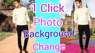 Teleport photo Editor]background changer app screenshot 1