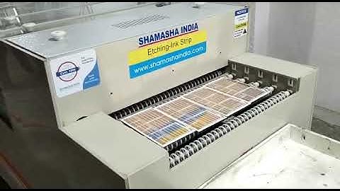 Etching and Caustic line for PCB