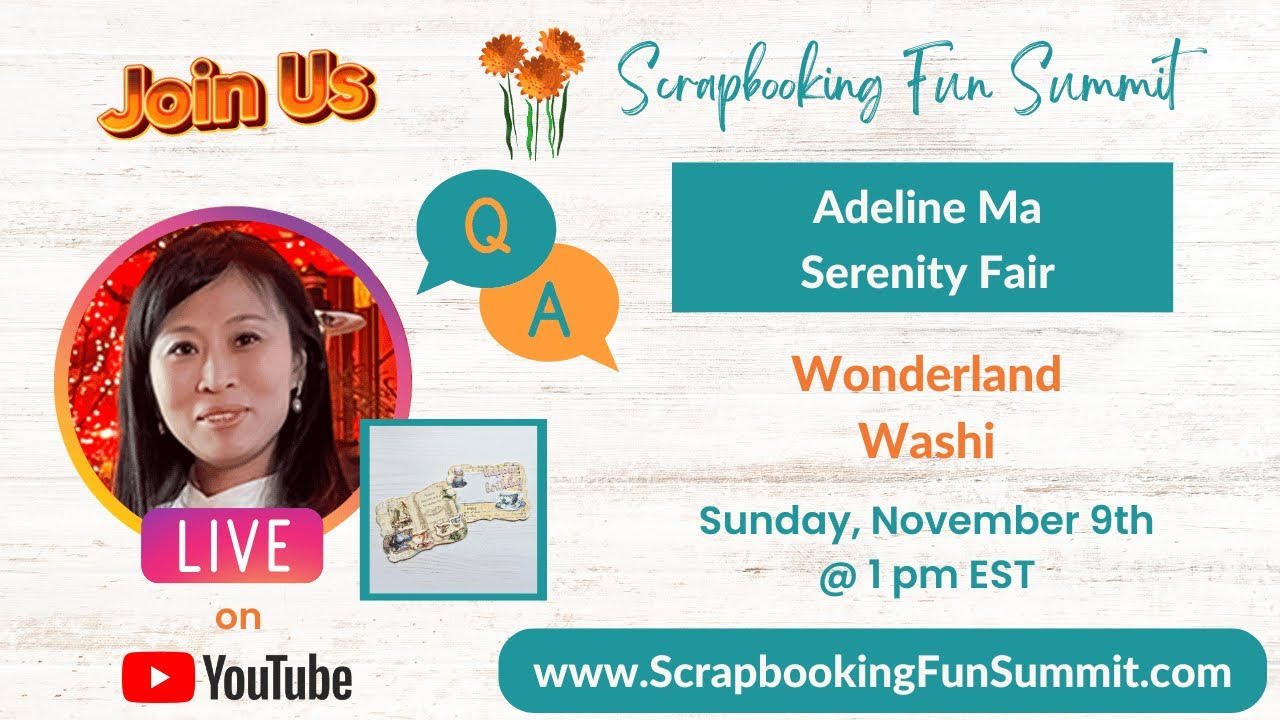 Вопросы и ответы в прямом эфире от Аделины Ма – Осенний саммит по скрапбукингу 2025 года