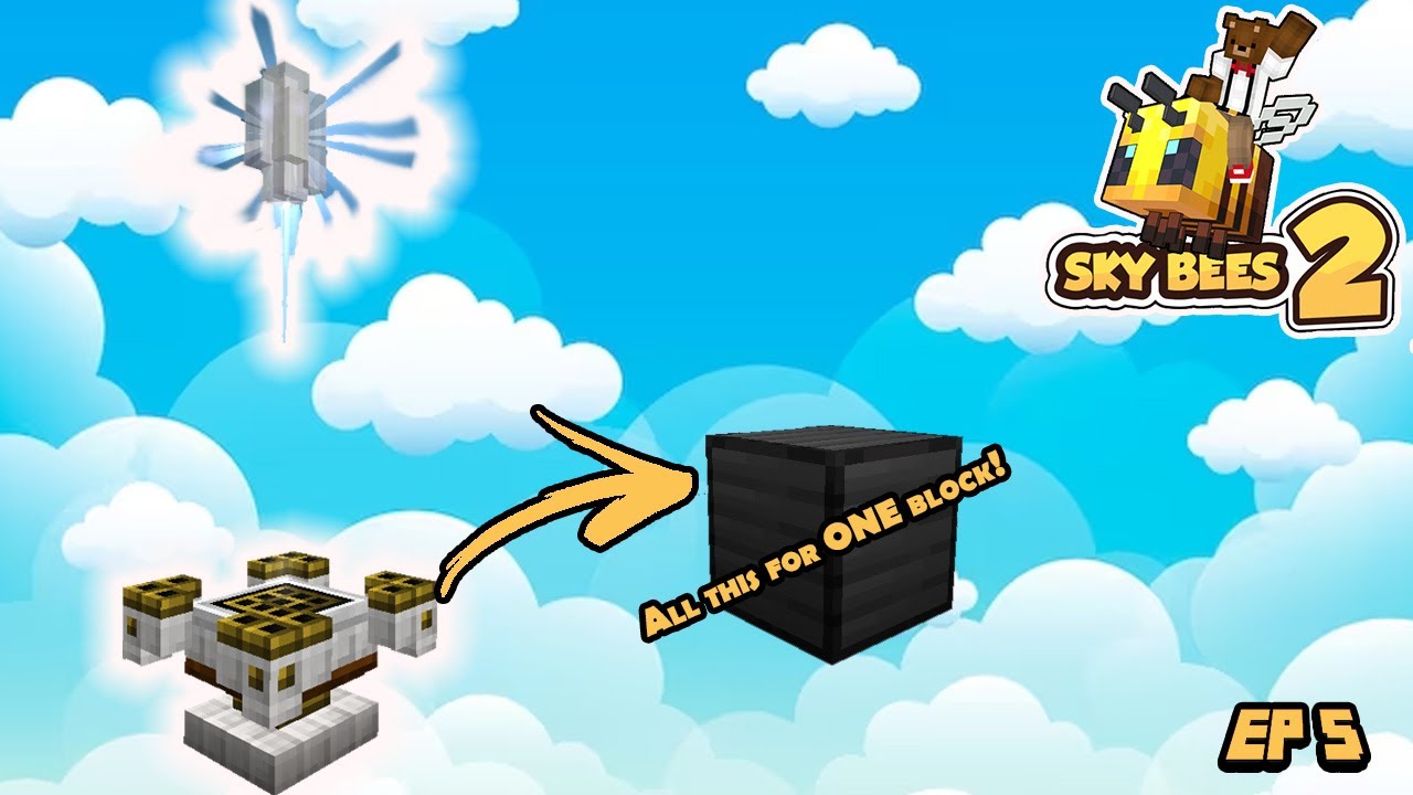EPISODE 5: ASTRAL SORCERY AND STEEL BLOCKS! - Sky Bees 2:  Modded Minecraft 1.16.5  questing modpack