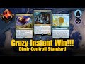 This INSTANT KILL Carries Controll !!!│Dimir Controll Mtg Arena Standard