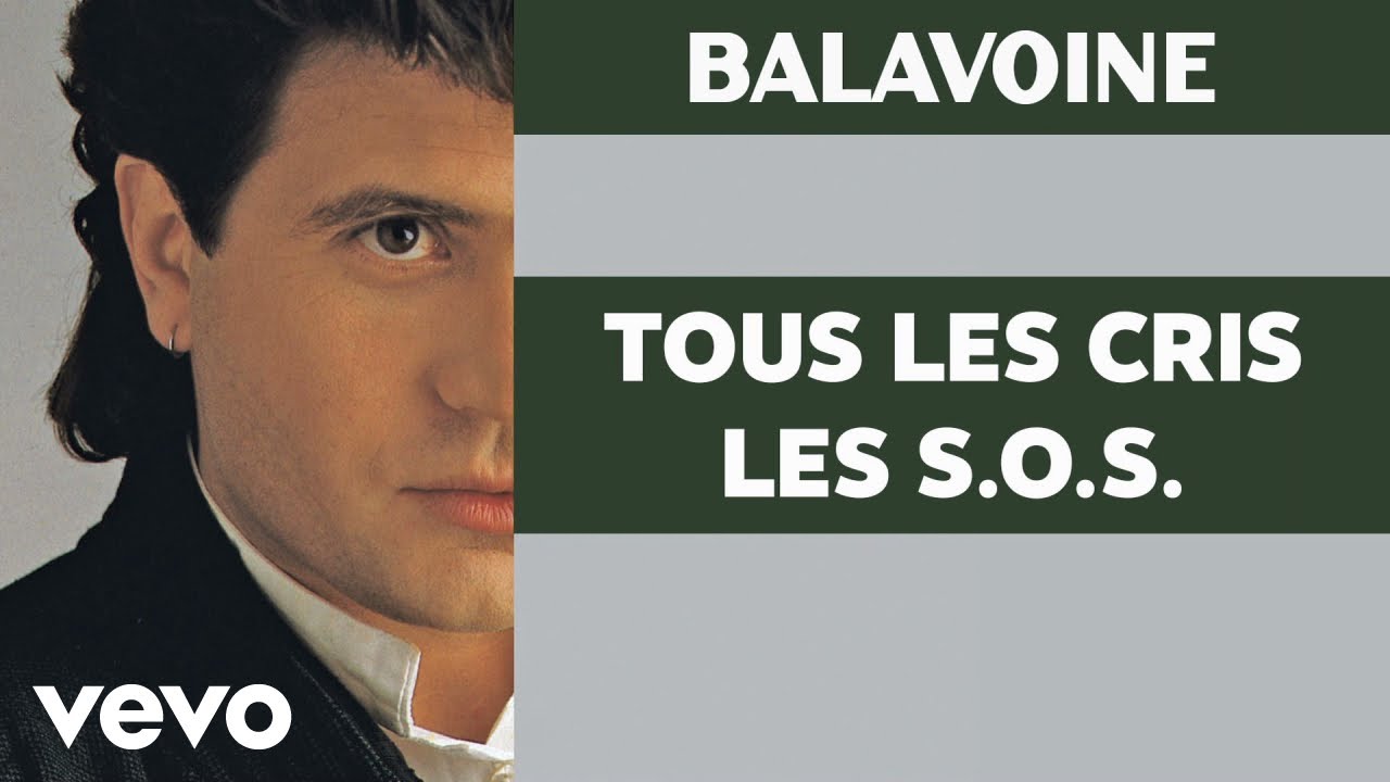 Daniel Balavoine   Tous les cris les SOS Audio Officiel