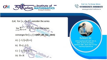 Question 4 | Real Analysis | NET/JRF Dec 2015