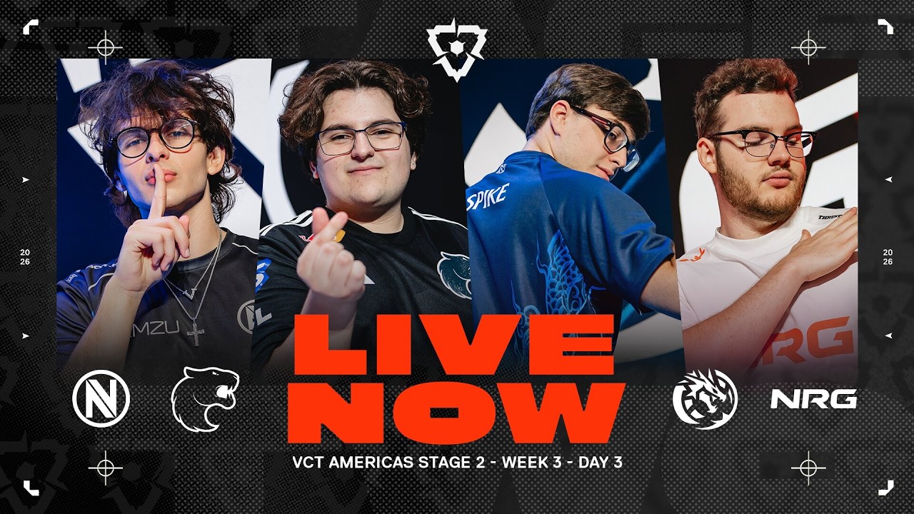 LEV vs NRG - VCT Americas Stage 2 - Week 3 Day 3