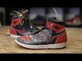 Restoring A $3500 Vintage Pair of 1995 Air Jordan Bred 1's!