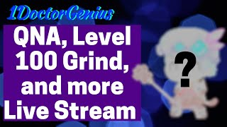 1DoctorGenius QnA Livestream  Prodigy Math Game level 100 Grind