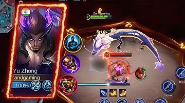 FINALLY FOUND A PRO HYPER YIN USER !! || HOW TO COUNTER YIN BY USING YU ZHONG || ZANDGAMING - MLBB