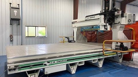 CR Onsrud 169G24C "Wide Pro Series" CNC Router, Fanuc Oi-MF CNC Control, Probing, 24K RPM & More!