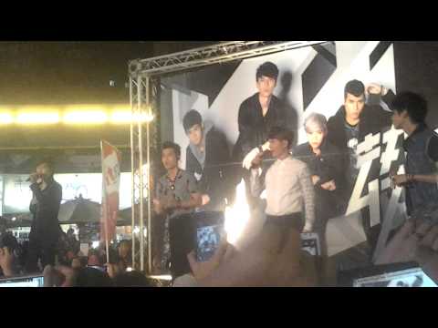 2014.4.13台南南方公園勢在必2行簽唱會老鷹四少合唱 Everything Changes1